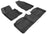 MAXpider Rubber Floor Mats for 2017 2016 2015 2014 2013 2012 Hyundai Azera [Covers Front & Rear Row, Black] L1HY02601509