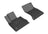MAXpider Rubber Floor Mats for G80/Genesis [Covers Front Row, Black] L1HY05011509