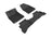 MAXpider Rubber Floor Mats for 2021 2020 2019 2018 2017 Hyundai Ioniq [Covers Front & Rear Row, Black] L1HY07801509