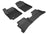MAXpider Rubber Floor Mats for 2021 2020 2019 2018 Hyundai Accent [Covers Front & Both Rear Rows, Black] L1HY08701509