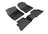 MAXpider Rubber Floor Mats for 2022 2021 2020 2019 2018 Hyundai Kona [Covers Front & Rear Row, Black] L1HY09201509