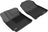 MAXpider Rubber Floor Mats for 2022 2021 2020 2019 2018 Hyundai Kona [Covers Front Row, Black] L1HY09211509