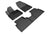 MAXpider Rubber Floor Mats for 2020 2019 Hyundai Santa Fe [Covers Front & Rear Row, Black] L1HY09301509