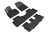 MAXpider Rubber Floor Mats for 2022 2021 2020 Hyundai Palisade [Covers 1st 2nd & 3rd Row, Black] L1HY10001509