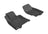 MAXpider Rubber Floor Mats for INFINITI [Covers Front Row, Black] L1IN00311509