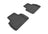 MAXpider Rubber Floor Mats for FX35/QX70 [Covers Rear (2nd) Row, Black] L1IN00321509