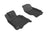 MAXpider Rubber Floor Mats for INFINITI [Covers Front Row, Black] L1IN00611509