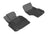 MAXpider Rubber Floor Mats for 2010 2009 2008 2007 2006 INFINITI M35 [Covers Front Row, Black] L1IN01411509