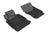 MAXpider Rubber Floor Mats for INFINITI [Covers Front Row, Black] L1IN01511509