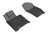 MAXpider Rubber Floor Mats for 2017 2016 2015 2014 INFINITI Q50 [Covers Front Row, Black] L1IN01711509