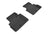 MAXpider Rubber Floor Mats for 2021 2020 2019 2018 2017 INFINITI Q60 [Covers Rear (2nd) Row, Black] L1IN02721509