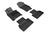 MAXpider Rubber Floor Mats for 2021 2020 2019 2018 INFINITI Q50 [Covers Front & Both Rear Rows, Black] L1IN03001509