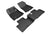 MAXpider Rubber Floor Mats for QX50/QX55 [Covers Front & Rear Row, Black] L1IN03101509