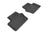 MAXpider Rubber Floor Mats for Compass/Patriot [Covers Rear (2nd) Row, Black] L1JP00821509