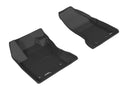 MAXpider Rubber Floor Mats for 2021 2020 2019 2018 2017 2016 2015 Jeep Renegade [Covers Front Row, Black] L1JP01311509