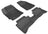 MAXpider Rubber Floor Mats for 2013 2012 Kia Rio [Covers Front & Rear Row, Black] L1KA01401509