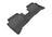MAXpider Rubber Floor Mats for 2013 2012 Kia Rio [Covers Rear (2nd) Row, Black] L1KA01421509
