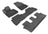 MAXpider Rubber Floor Mats for 2015 2014 Kia Sorento [Covers Front & Both Rear Rows, Black] L1KA01601509