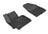 MAXpider Rubber Floor Mats for 2019 2018 2017 2016 2015 2014 Kia Soul [Covers Front Row, Black] L1KA02011509
