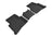 MAXpider Rubber Floor Mats for 2021 2020 2019 2018 2017 Kia Sportage [Covers Rear (2nd) Row, Black] L1KA04021509