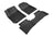 MAXpider Rubber Floor Mats for 2021 2020 2019 2018 Kia Rio [Covers Front & Rear Row, Black] L1KA04301509