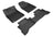 MAXpider Rubber Floor Mats for 2021 2020 2019 2018 2017 Kia Niro [Covers Front & Rear Row, Black] L1KA04401509