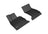 MAXpider Rubber Floor Mats for 2021 2020 2019 2018 Kia Stinger [Covers Front Row, Black] L1KA04511509