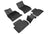 MAXpider Rubber Floor Mats for 2021 2020 2019 2018 Kia Stinger [Covers Front & Rear Row, Black] L1KA04601509