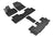 MAXpider Rubber Floor Mats for 2021 2020 Kia Telluride [Covers 1st 2nd & 3rd Row, Black] L1KA05101509