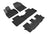 MAXpider Rubber Floor Mats for 2021 2020 Kia Telluride [Covers 1st 2nd & 3rd Row, Black] L1KA05201509