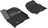 MAXpider Rubber Floor Mats for Expedition/Navigator [Covers Front Row, Black] L1LC01111509