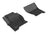 MAXpider Rubber Floor Mats for LR4/Range Rover Sport [Covers Front Row, Black] L1LR01511509