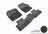 MAXpider Rubber Floor Mats for 2019 2018 2017 2016 2015 2014 Land Rover Range Rover Evoque [Covers Front & Rear Row, Black] L1LR01801509