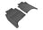 MAXpider Rubber Floor Mats for 2017 2016 2015 2014 Land Rover Range Rover [Covers Front Row, Black] L1LR01921509