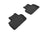 MAXpider Rubber Floor Mats for Lexus [Covers Rear (2nd) Row, Black] L1LX00621509