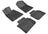 MAXpider Rubber Floor Mats for Lexus [Covers Front & Rear Row, Black] L1LX02501509