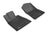 MAXpider Rubber Floor Mats for Lexus [Covers Front Row, Black] L1LX02511509