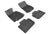 MAXpider Rubber Floor Mats for Lexus [Covers Front & Rear Row, Black] L1LX03401509