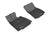 MAXpider Rubber Floor Mats for Lexus [Covers Front Row, Black] L1LX03411509