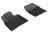 MAXpider Rubber Floor Mats for LX570/Land Cruiser [Covers Front Row, Black] L1LX03711509
