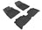 MAXpider Rubber Floor Mats for RX330/RX350 [Covers Front & Rear Row, Black] L1LX03901509