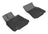 MAXpider Rubber Floor Mats for 2012 2011 2010 2009 2008 2007 Lexus LS460 [Covers Front Row, Black] L1LX04011509