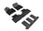 MAXpider Rubber Floor Mats for RX350L/RX450hL [Covers Front & Both Rear Rows, Black] L1LX06001509