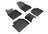 MAXpider Rubber Floor Mats for 2021 2020 2019 Lexus ES300h [Covers Front & Rear Row, Black] L1LX06501509