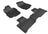 MAXpider Rubber Floor Mats for 2011 2010 2009 2008 2007 2006 Mercedes-Benz ML350 [Covers Front & Rear Row, Black] L1MB00801509
