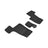 MAXpider Rubber Floor Mats for Mercedes-Benz [Covers Rear (3rd) Row, Black] L1MB03931509