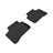 MAXpider Rubber Floor Mats for 2015 2014 2013 2012 2011 2010 Mercedes-Benz GLK350 [Covers Rear (2nd) Row, Black] L1MB05121509