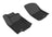 MAXpider Rubber Floor Mats for Mercedes-Benz [Covers Front Row, Black] L1MB05311509