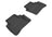 MAXpider Rubber Floor Mats for Mercedes-Benz [Covers Rear (2nd) Row, Black] L1MB05721509