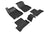 MAXpider Rubber Floor Mats for Mercedes-Benz [Covers Front & Rear Row, Black] L1MB11201509